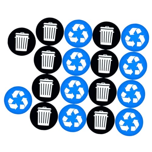 HOUDERCO Recycling Aufkleber PVC Selbstklebend Mülltonnen Beschriftung Recycling Labels für Abfalltrennung Umweltfreundlich Sichtbar und Langlebig für Innen und Außen Gebrauch HOUDERCO Recycling Aufkleber PVC Selbstklebend Mülltonnen Beschriftung Recycling Labels für Abfalltrennung Umweltfreundlich Sichtbar und Langlebig für Innen und Außen Gebrauch von HOUDERCO