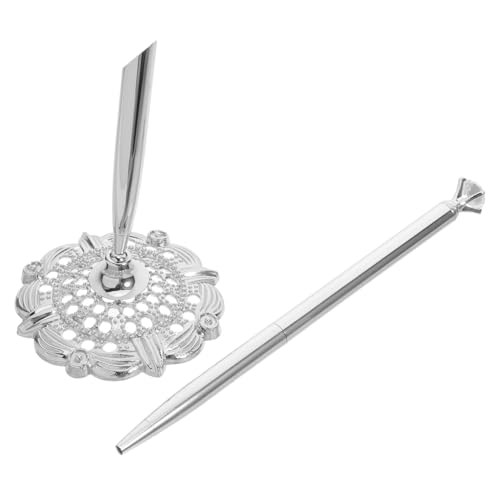 HOUDERCO Schreibtisch Kugelschreiber mit Glitzer Akzenten Eleganter Schreibstift für Bank und Hoteltheken Müheloses Schreiben für Wichtige Dokumente Stilvolles Accessoire für Arbeitsplatz HOUDERCO Schreibtisch Kugelschreiber mit Glitzer Akzenten Eleganter Schreibstift für Bank und Hoteltheken Müheloses Schreiben für Wichtige Dokumente Stilvolles Accessoire für Arbeitsplatz von HOUDERCO