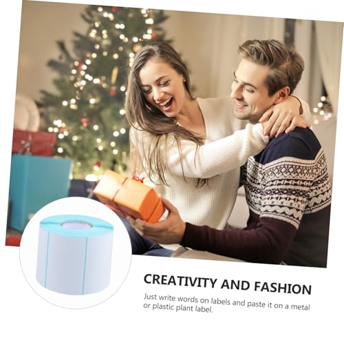 HOUDERCO Selbstklebende Weiße Adressetiketten Rolle Wasserfest Kratzfest Vielseitig Beschriftbar für Versand Preisaufkleber Pflanzenetiketten HOUDERCO Selbstklebende Weiße Adressetiketten Rolle Wasserfest Kratzfest Vielseitig Beschriftbar für Versand Preisaufkleber Pflanzenetiketten von HOUDERCO