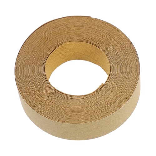 HOUDERCO Selbstklebendes Gewebeband für Lampenschirme Flexible Kantenstreifen für Tisch und Stehlampen für Kunsthandwerk und Möbelreparaturen Ingwerfarbe von HOUDERCO