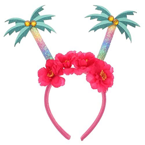 HOUDERCO Stirnband Aus Kokosnussbaum Tropisches Stirnband Haarband Luau-gastgeschenke Sommerparty-kostüm-kopfbedeckung Stirnbänder Hawaiianische Party-cosplay-stirnbänder Haarreiber Plastik HOUDERCO Stirnband Aus Kokosnussbaum Tropisches Stirnband Haarband Luau-gastgeschenke Sommerparty-kostüm-kopfbedeckung Stirnbänder Hawaiianische Party-cosplay-stirnbänder Haarreiber Plastik von HOUDERCO