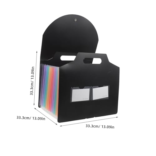 HOUDERCO Transparente Aktenmappe mit Handgriff Wiederverwendbare Kratzfeste Tasche Erweiterbarer Dokumentenhalter für Büro und Zuhause Geeignet für Rechnungen und Verträge HOUDERCO Transparente Aktenmappe mit Handgriff Wiederverwendbare Kratzfeste Tasche Erweiterbarer Dokumentenhalter für Büro und Zuhause Geeignet für Rechnungen und Verträge von HOUDERCO