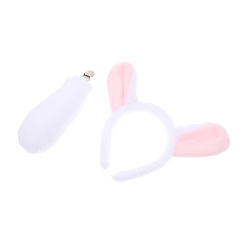 HOUDERCO Verstellbares Schafkostüm Set mit Flauschigen Ohren und für Erwachsene Niedliches Tierkostüm Zubehör für Party Cosplay und Bühnenaufführung HOUDERCO Verstellbares Schafkostüm Set mit Flauschigen Ohren und für Erwachsene Niedliches Tierkostüm Zubehör für Party Cosplay und Bühnenaufführung von HOUDERCO