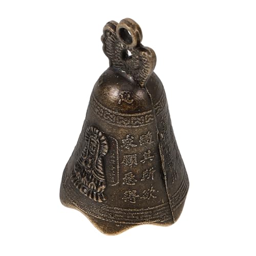 HOUDERCO Vintage Klingel aus Bronze Handglocke für Windspiele und Weihnachtsdekoration für Zuhause Büro und Veranstaltungen HOUDERCO Vintage Klingel aus Bronze Handglocke für Windspiele und Weihnachtsdekoration für Zuhause Büro und Veranstaltungen von HOUDERCO