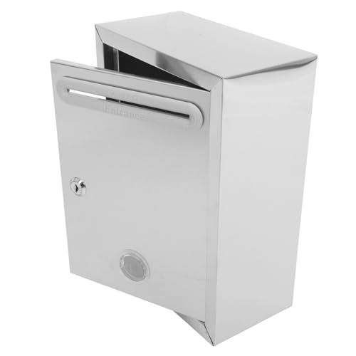 HOUDERCO Wandmontierte Metall Spendenbox mit Schloss Sichere Vorschlagsbox Vielseitig Einsetzbar Briefkasten Spendensammlung oder Wahlurne Robuste und Langlebige Konstruktion HOUDERCO Wandmontierte Metall Spendenbox mit Schloss Sichere Vorschlagsbox Vielseitig Einsetzbar Briefkasten Spendensammlung oder Wahlurne Robuste und Langlebige Konstruktion von HOUDERCO