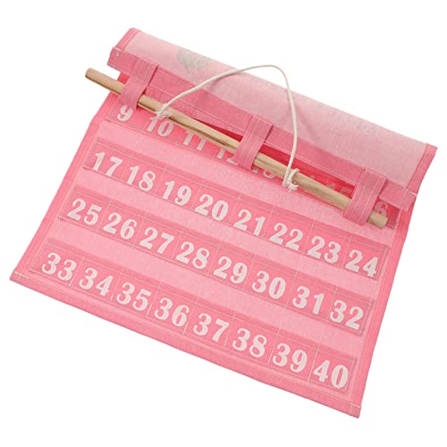 HOUDERCO Wandmontierter Wasserdichter Morgeninspektions Beutel mit Nummerierten Steckfächern für Kindergarten Anwesenheitskarten Waschbarer Robuster Canvas Kartenhalter für Büro und Schule HOUDERCO Wandmontierter Wasserdichter Morgeninspektions Beutel mit Nummerierten Steckfächern für Kindergarten Anwesenheitskarten Waschbarer Robuster Canvas Kartenhalter für Büro und Schule von HOUDERCO