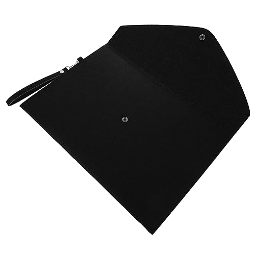 HOUDERCO Wollfilz Dokumentenmappe Mit Druckknopf Eleganter Dateiordner Für Büro Und Schule Aktenhülle Mit Schlüsselband Praktische Aufbewahrung Für Unterlagen HOUDERCO Wollfilz Dokumentenmappe Mit Druckknopf Eleganter Dateiordner Für Büro Und Schule Aktenhülle Mit Schlüsselband Praktische Aufbewahrung Für Unterlagen von HOUDERCO