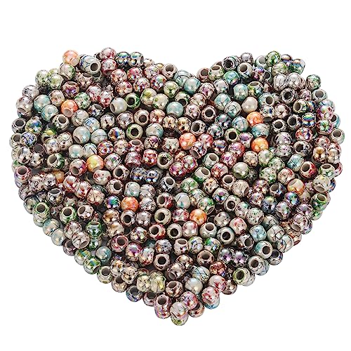 HOUSWEETY 500 Mix Rund Blumen Acryl Spacer Perlen Beads Zwischenperlen 8mm HOUSWEETY 500 Mix Rund Blumen Acryl Spacer Perlen Beads Zwischenperlen 8mm von HOUSWEETY