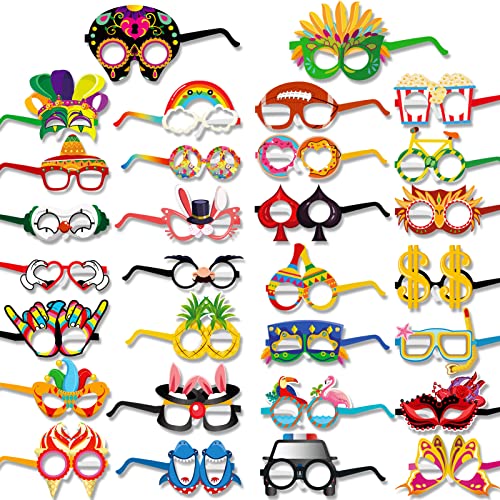30 Stück Lustige Party Brillen Foto Requisiten Maskerade Masken Kostüm Dekoration für Kinder Erwachsene Halloween Karneval Fasching Ball Geburtstag Mexikanischen Hawaiian Tropische Sommer Luau Party 30 Stück Lustige Party Brillen Foto Requisiten Maskerade Masken Kostüm Dekoration für Kinder Erwachsene Halloween Karneval Fasching Ball Geburtstag Mexikanischen Hawaiian Tropische Sommer Luau Party von HOWAF