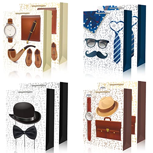 HOWAF 4 Stück Vatertag Geschenktüten Taschen Geschenk Vatertag Taschen Vatertagsgeschenk Papiertüten Bester Papa Geschenk Vatertagsgeschenk Geschenktüten Geschenke für Papa Geschenkideen zum Vatertag HOWAF 4 Stück Vatertag Geschenktüten Taschen Geschenk Vatertag Taschen Vatertagsgeschenk Papiertüten Bester Papa Geschenk Vatertagsgeschenk Geschenktüten Geschenke für Papa Geschenkideen zum Vatertag von HOWAF