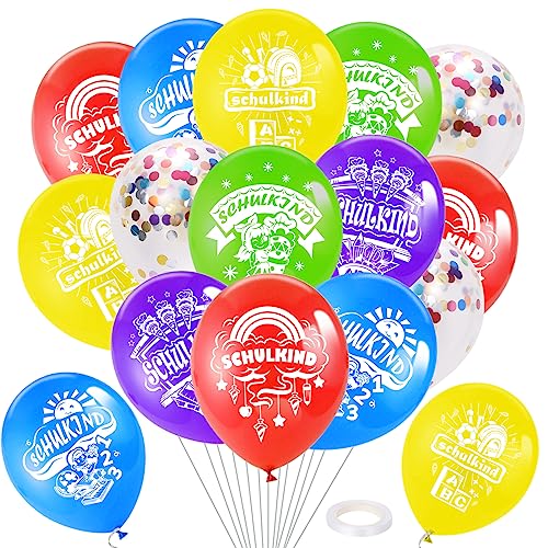 HOWAF Einschulung Deko, 35 Schulanfang Luftballon Schulanfang Schulkind Ballon Schulanfang Luftballons Einschulung Luftballons Ballons Einschulung Zuckertüte ABC für Deko Einschulung Mädchen Jungen HOWAF Einschulung Deko, 35 Schulanfang Luftballon Schulanfang Schulkind Ballon Schulanfang Luftballons Einschulung Luftballons Ballons Einschulung Zuckertüte ABC für Deko Einschulung Mädchen Jungen von HOWAF