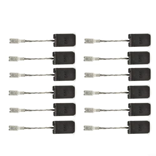 Kohlebürsten für Bosch GWS, 5 x 10 x 17 mm, 12 Stück Kohlebürsten für Bosch GWS, 5 x 10 x 17 mm, 12 Stück von HOgardenME