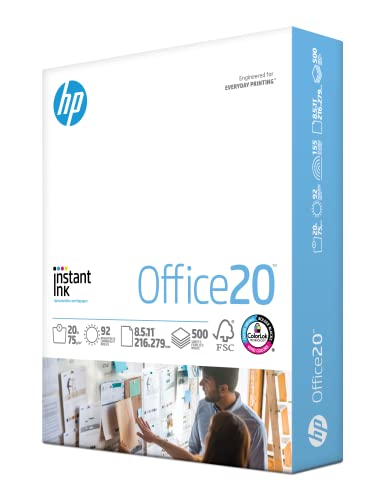 HP Papers 112150R Papier, 8,5 x 11 cm, Büro, 9 kg, 1 Ries, 500 Blatt, 92 hell, hergestellt in den USA, FSC-zertifiziert, 112150R HP Papers 112150R Papier, 8,5 x 11 cm, Büro, 9 kg, 1 Ries, 500 Blatt, 92 hell, hergestellt in den USA, FSC-zertifiziert, 112150R von HP Papers