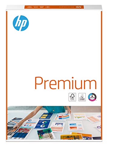 HP Premium Kopierpapier CHP 850: 80 g, A4, 500 Blatt, extraglatt, weiß - Intensive Farben, scharfes Schriftbild von HP