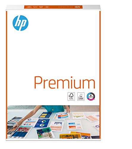 HP Premium Kopierpapier CHP 850: 80 g, A4, 500 Blatt, extraglatt, weiß - Intensive Farben, scharfes Schriftbild HP Premium Kopierpapier CHP 850: 80 g, A4, 500 Blatt, extraglatt, weiß - Intensive Farben, scharfes Schriftbild von HP Premium