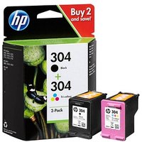 HP 304 (3JB05AE) schwarz, color Druckerpatronen, 2er-Set von HP