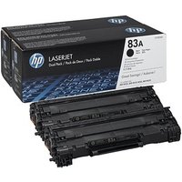 HP 83A (CF283AD) schwarz Tonerkartuschen, 2er-Set von HP