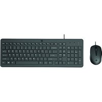 HP 150 Tastatur-Maus-Set kabelgebunden schwarz von HP