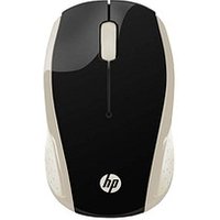 HP 200 Maus kabellos schwarz, gold von HP