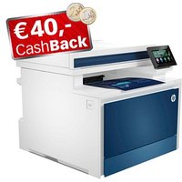 HP Color LaserJet Pro MFP 4302fdw 4 in 1 Farblaser-Multifunktionsdrucker weiß, HP Instant Ink-fähig von HP