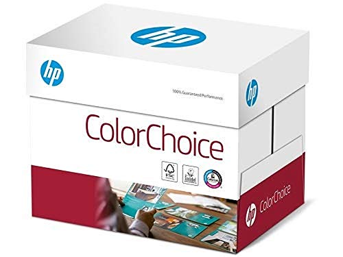 HP ColorChoice CHP750, Farblaserpapier ungestrichen , 90g/m², A4, Karton zu 5 X 500 Blatt, CHP750 von HP