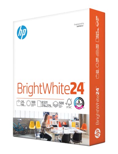 HP Druckerpapier, 203000R, 203000R, Hellweiß, 10,9 kg, 1 Ries - 500 Blatt, 100 Stück, hell, hergestellt in den USA, FSC-zertifiziert, 203000R HP Druckerpapier, 203000R, 203000R, Hellweiß, 10,9 kg, 1 Ries - 500 Blatt, 100 Stück, hell, hergestellt in den USA, FSC-zertifiziert, 203000R von HP Papers