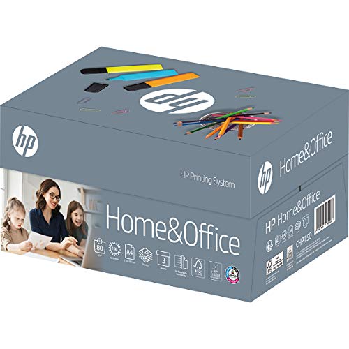 HP Druckerpapier CHP150 Home Und Office TrioBox: A4 80g, 1500 Blatt (3x500) â€“ Allround Kopierpapier Für Zuhause Und Büro von HP