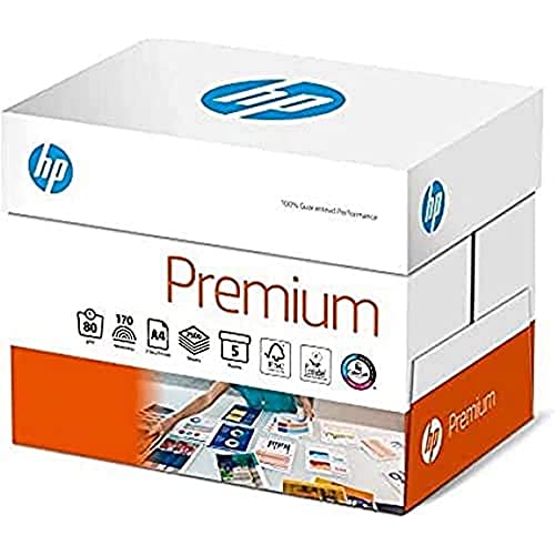 HP Druckerpapier Premium CHP860: 80 g, DIN-A3, 2.500 Blatt (5x500), extraglatt, hochweiß von HP