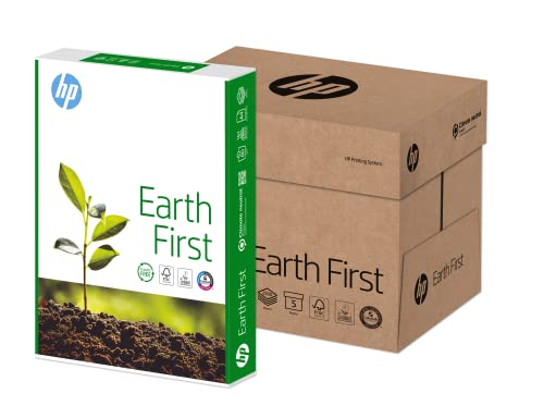 HP Earth First Universalkopierpapier, 80g/m², Din A4 - Karton zu 5 Pakete á 500 Blatt von HP