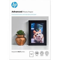 HP Fotopapier Q8692A 10,0 x 15,0 cm glänzend 250 g/qm 100 Blatt von HP