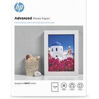HP Fotopapier Q8696A 13,0 x 18,0 cm glänzend 250 g/qm 25 Blatt HP Fotopapier Q8696A 13,0 x 18,0 cm glänzend 250 g/qm 25 Blatt von HP