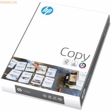 HP Kopierpapier Copy CHP 910 A4 80g/qm weiß VE=500 Blatt von HP