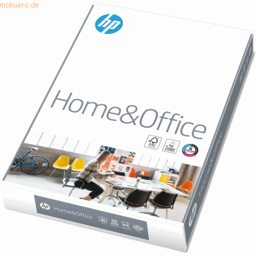 5 x HP Kopierpapier Home + Office CHP 150 A4 80g/qm weiß VE=500 Blatt von HP