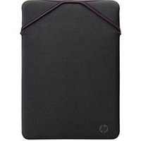 HP Laptophülle Protective Reversible Kunstfaser grau/mauve bis 35,8 cm (14,1 Zoll) von HP