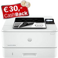 AKTION: HP LaserJet Pro 4002dw Laserdrucker weiß, HP Instant Ink-fähig mit CashBack von HP