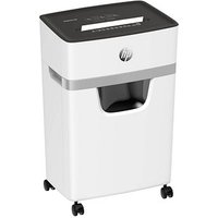 HP OneShred 15CC Aktenvernichter mit Partikelschnitt P-4, 4 x 35 mm, bis 15 Blatt, weiß von HP