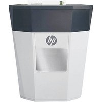 HP OneShred Auto 80CC Aktenvernichter mit Partikelschnitt P-4, 4,3 x 12 mm, bis 80 Blatt, weiß von HP