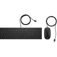 HP Pavilion 400 Tastatur-Maus-Set kabelgebunden schwarz HP Pavilion 400 Tastatur-Maus-Set kabelgebunden schwarz von HP