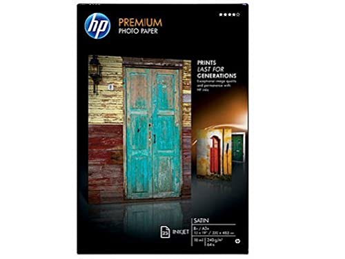 HP Premium Fotopapier satiniert 25 Blatt A3+ 330 x 483mm DSJ130/30 DJ9600 9300 von HP
