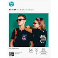 HP Transferpapier zum Aufbügeln Iron-On DIN A4, 10 Blatt von HP