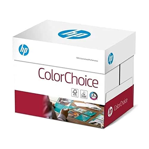 Hewlett-Packard CHP 751 Color-Choice Drucker-/Laserpapier 100 g DIN-A4, 2.500 Blatt, weiß, extraglatt, 5 Pack = 1 Karton von HP