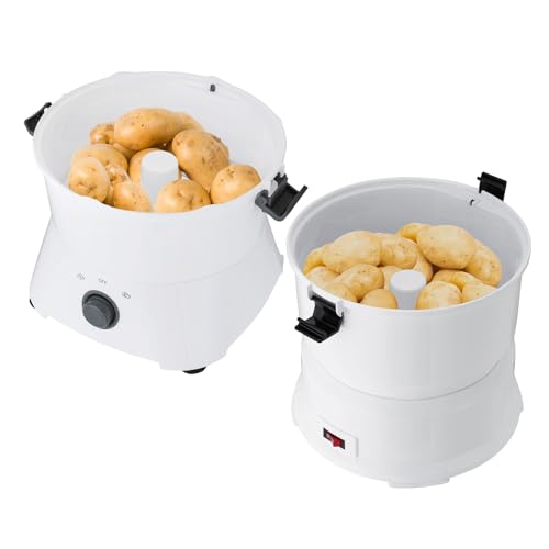 HPDTZ Kartoffelschäler, Elektrischer Kartoffelschäler, Kartoffelschälmaschine für zum Trocknen von Gemüse, Schälen Alten Kartoffeln (AOT-P09) von HPDTZ