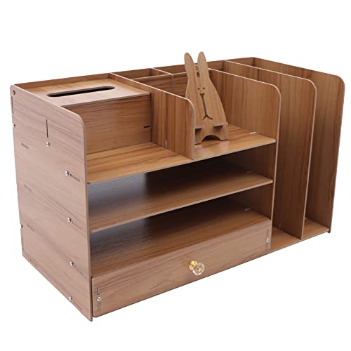 HPDTZ Schubladenbox, Dokumentenablage, Ablagefächer Stapelbar, Ablagefächer, ablage Schreibtisch Organizer büro Holz Ablage Bürobedarf Aufbewahrung 4 Schichten HPDTZ Schubladenbox, Dokumentenablage, Ablagefächer Stapelbar, Ablagefächer, ablage Schreibtisch Organizer büro Holz Ablage Bürobedarf Aufbewahrung 4 Schichten von HPDTZ