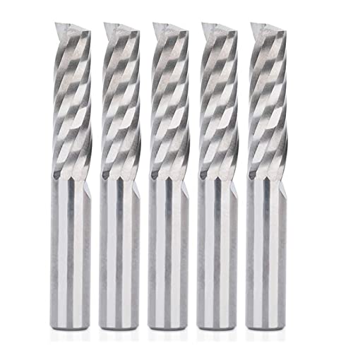 HPGHZNYNMK 5pc S steigender Schnitt 6mm Spirale Festkarbonisierte Single CNC-Router-Endabdeckung Kompression Holz Wolframstahl-Endfräser-Bohrer Bohrer HPGHZNYNMK 5pc S steigender Schnitt 6mm Spirale Festkarbonisierte Single CNC-Router-Endabdeckung Kompression Holz Wolframstahl-Endfräser-Bohrer Bohrer von HPGHZNYNMK