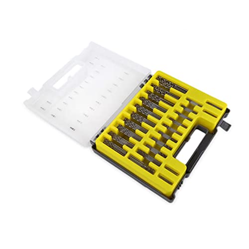 HPGHZNYNMK Hole Opener Iron Box Packing 9 9 stücke HSS. Twist Bohrer Set 1,5-10mm Titanbeschichtete Oberfläche 118 Grad for Bohren von Holzbearbeitung Bohrer(150 Box Pack) von HPGHZNYNMK