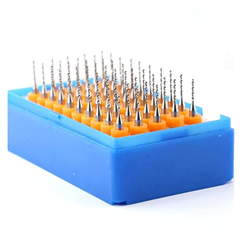 HPGHZNYNMK Wolframkarbid. PCB Bohrer 50pieces / Set-Leiterplatte Mini-Bohrmaschine Holz-Keramik-Werkzeugfräsmaschine Bohrer(1.0mm 50PCS) von HPGHZNYNMK