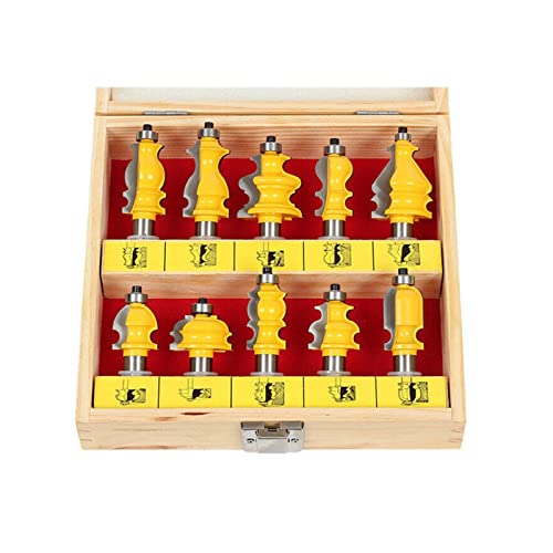 HPGHZNYNMK for 10-Bit-Architektur-Formenrouter-Bit-Set-1/2-Zoll-Shank-Yonico Bohrer HPGHZNYNMK for 10-Bit-Architektur-Formenrouter-Bit-Set-1/2-Zoll-Shank-Yonico Bohrer von HPGHZNYNMK