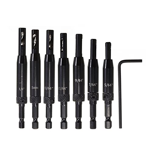 HPGHZNYNMK for 7 Teile/Satz Selbstzentrierschloss Scharnierbohrer Set Hardware Schublade Pilotloch Guides Bohrer Automatische Positionierungsmitte Trockenbits Bohrer HPGHZNYNMK for 7 Teile/Satz Selbstzentrierschloss Scharnierbohrer Set Hardware Schublade Pilotloch Guides Bohrer Automatische Positionierungsmitte Trockenbits Bohrer von HPGHZNYNMK