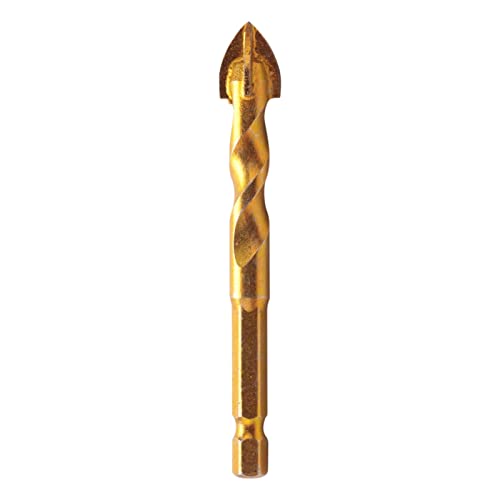HPGHZNYNMK for Bohrer Set for Fliesenbeton Ziegelsteinkunststoff und Holz 5 Stück (5mm.6mm.8mm.10mm.12mm) Fliesenbohrer Wolframkarbid-TIPP Bohrer von HPGHZNYNMK