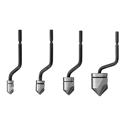 HPGHZNYNMK for EIN strapazierfähiges Entgratwerkzeug Fasenkopf for Aluminiummetallkunststoff Bohrer(10mm) von HPGHZNYNMK